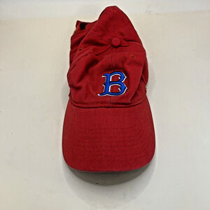 Boston Red Sox Baseball‎ hat Red adjustable granite city Strapback cap